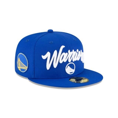 Sapca New Era Golden State Warriors NBA NBA Draft Alternate 59FIFTY Fitted - Albastri